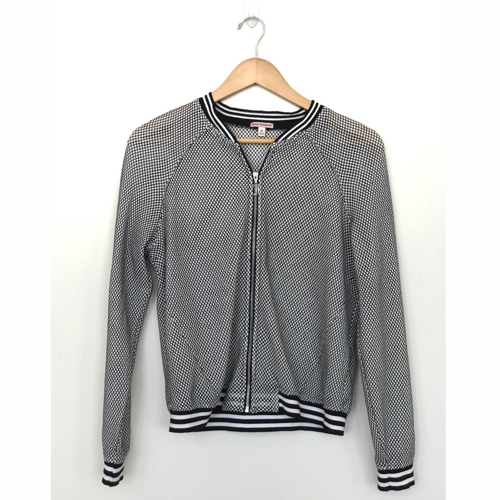 Mesh Bomber Jacket